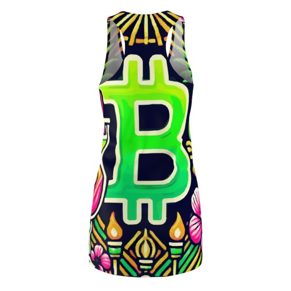 Bitcoin Miami Women's Cut & Sew Racerback Dress - Image 2