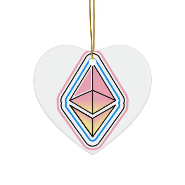 Ethereum Ceramic Ornament, 4 Shapes - Image 7