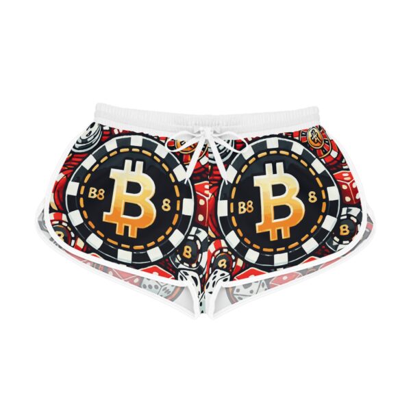 Bitcoin Vegas Women's Relaxed Shorts - Image 3