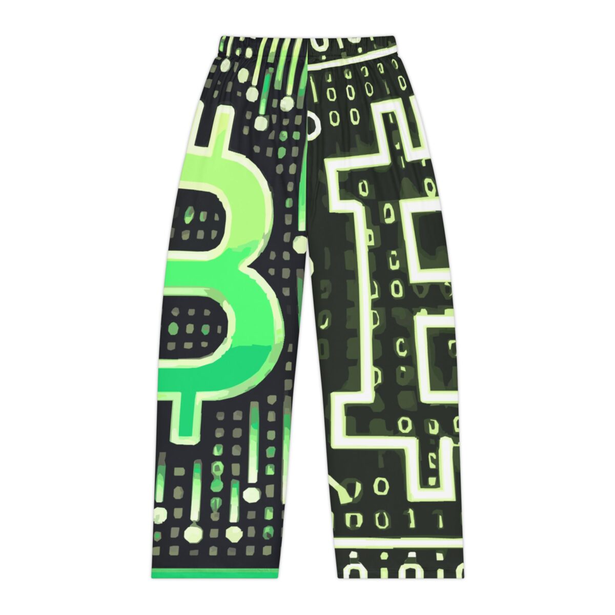 Bitcoin Matrix Women's Pajama Pants - Image 3