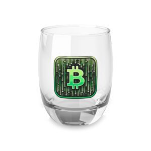 Bitcoin Matrix 1 Whiskey Glass