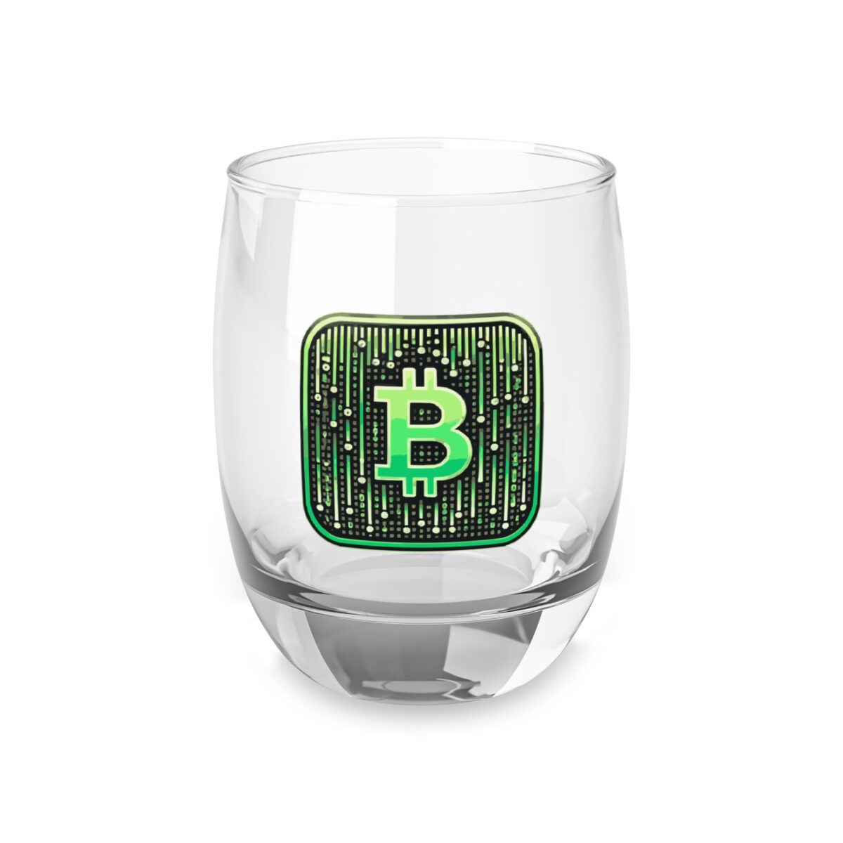 Bitcoin Matrix 1 Whiskey Glass