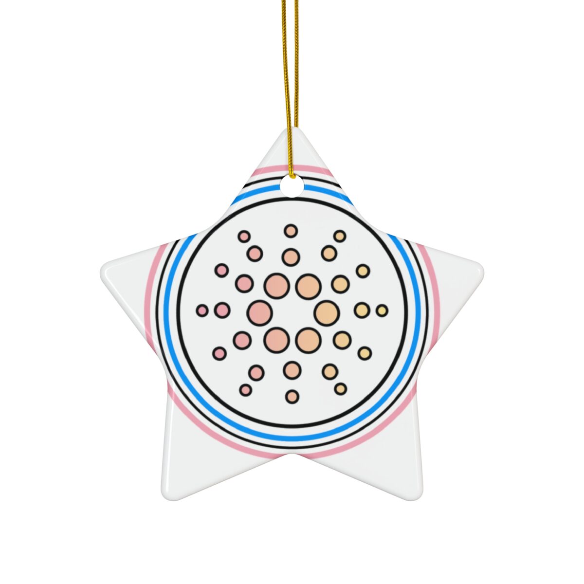 Cardano Ceramic Ornament, 4 Shapes - Image 4
