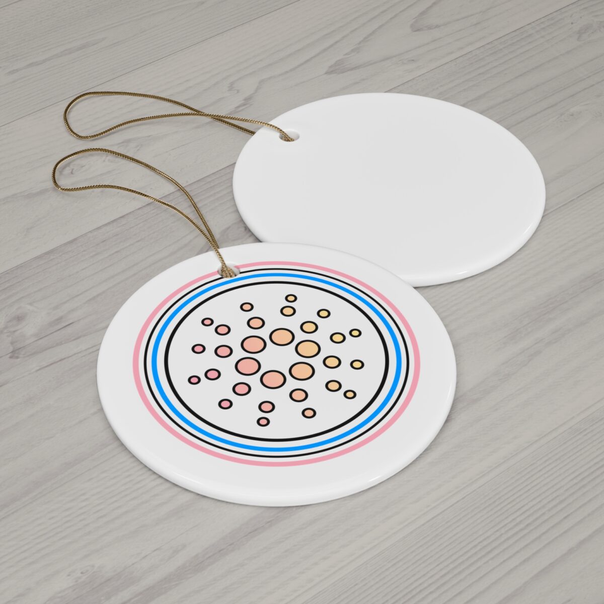 Cardano Ceramic Ornament, 4 Shapes - Image 2