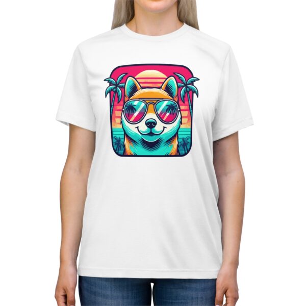 Doge Miami 2 Unisex T-Shirt in the Color of Your Choice - Image 7