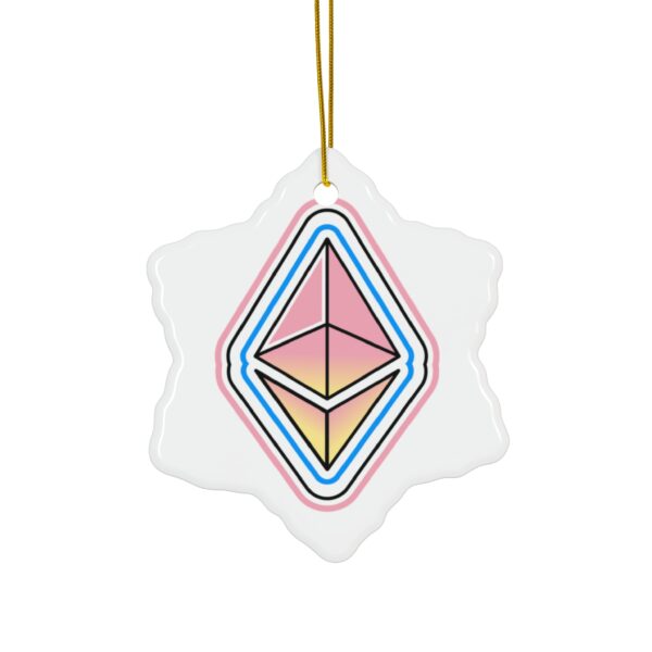 Ethereum Ceramic Ornament, 4 Shapes - Image 10