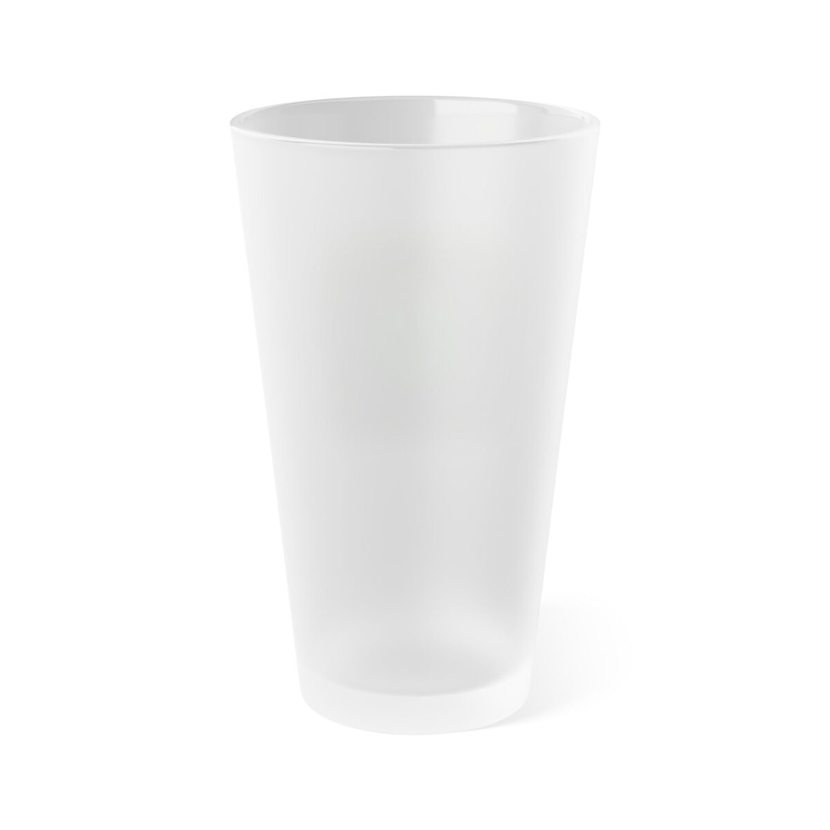 Bitcoin Matrix 1 Frosted Pint Glass, 16oz - Image 4