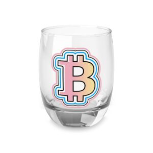 Bitcoin Whiskey Glass