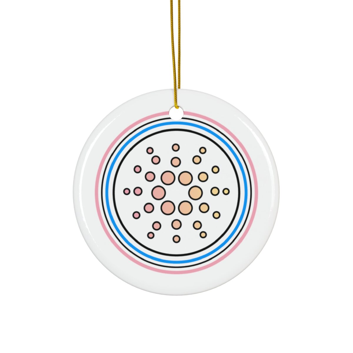 Cardano Ceramic Ornament, 4 Shapes