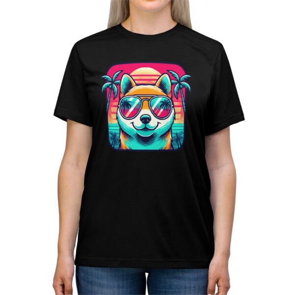 Doge Miami 2 Unisex T-Shirt in the Color of Your Choice - Image 19