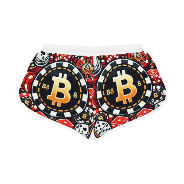 Bitcoin Vegas Women's Relaxed Shorts - Image 4