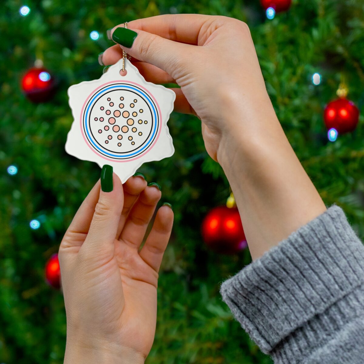 Cardano Ceramic Ornament, 4 Shapes - Image 12