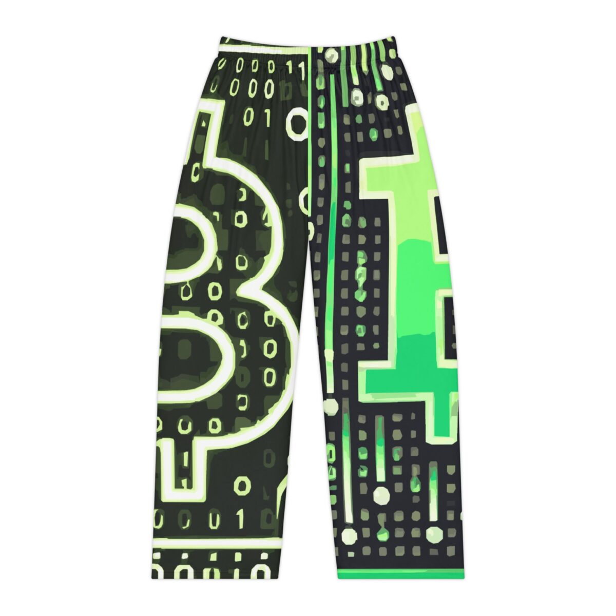 Bitcoin Matrix Women's Pajama Pants - Image 2