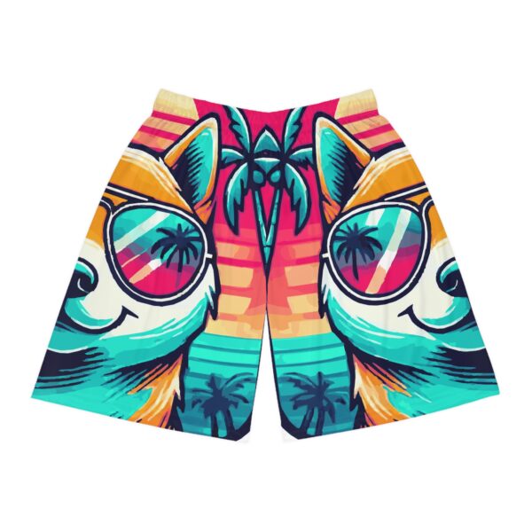 Doge Miami Basketball Shorts 1 - Image 2
