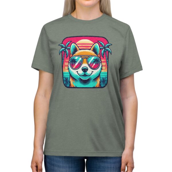 Doge Miami 2 Unisex T-Shirt in the Color of Your Choice - Image 23