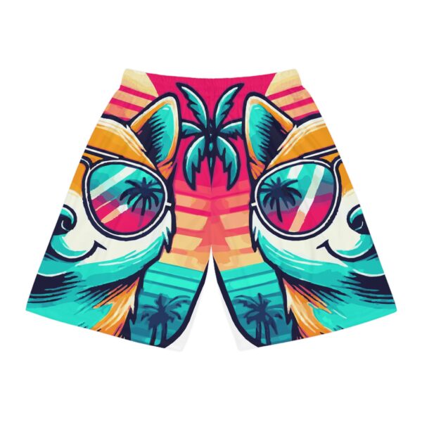 Doge Miami Basketball Shorts 1 - Image 3