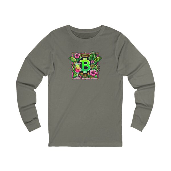 Bitcoin Miami Unisex Jersey Long Sleeve Tee 4 - Image 15