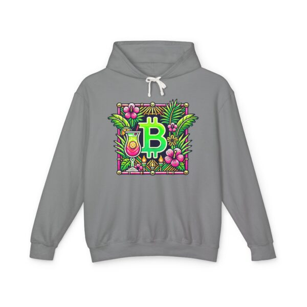 Bitcoin Miami Hoody 4 Unisex Lightweight Hooded Sweatshirt - Image 29