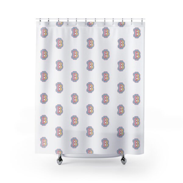 Swaggy Bitcoin Shower Curtain