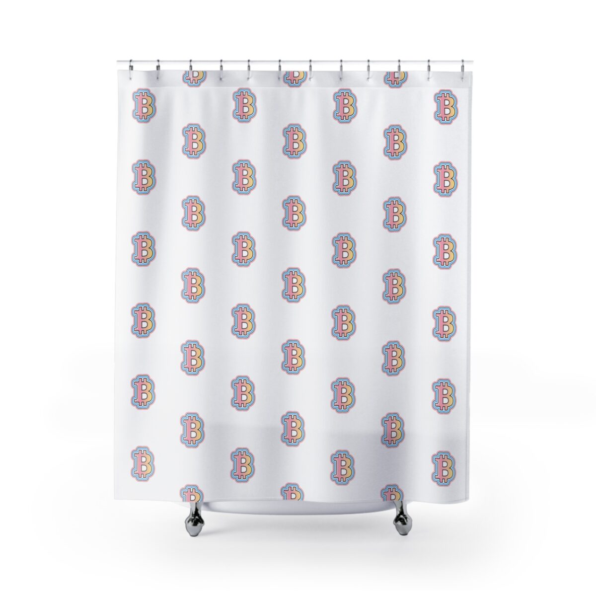 Swaggy Bitcoin Shower Curtain