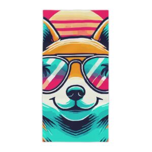 Big Doge Beach Towels