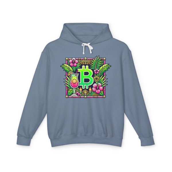 Bitcoin Miami Hoody 4 Unisex Lightweight Hooded Sweatshirt - Image 33