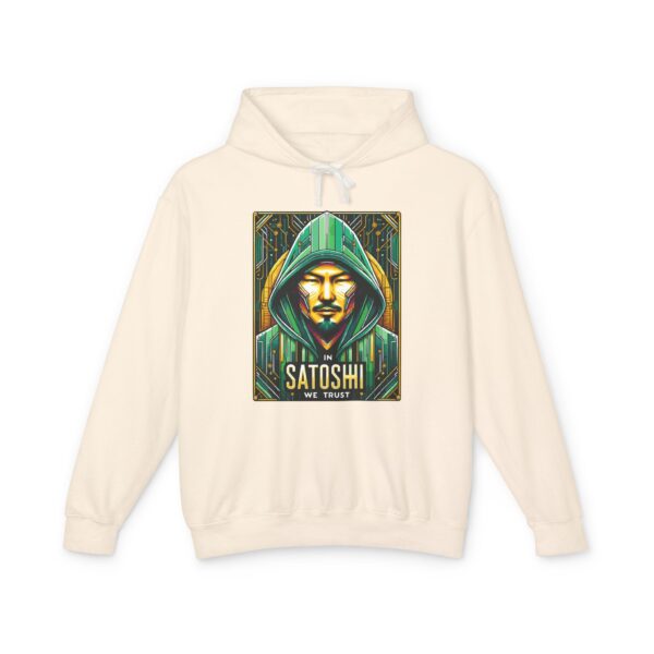 Bitcoin Satoshi Hoody 2 Unisex Lightweight Hooded Sweatshirt - Image 5