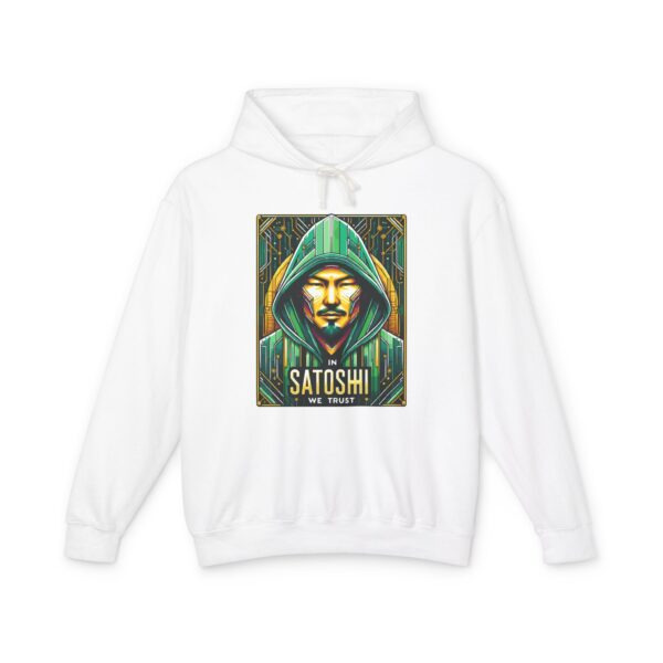 Bitcoin Satoshi Hoody 2 Unisex Lightweight Hooded Sweatshirt - Image 9
