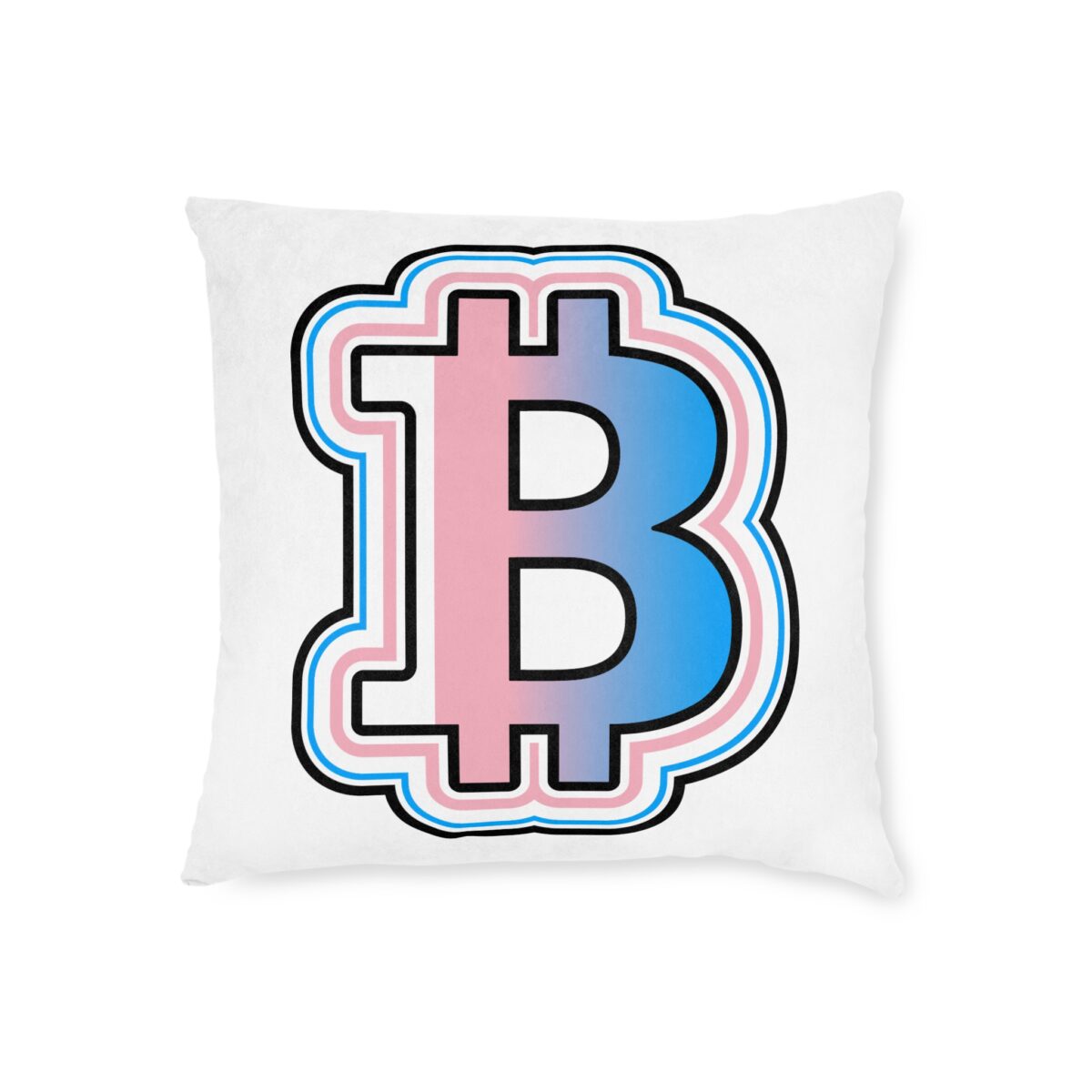 Swaggy Bitcoin Square Pillow - Image 10