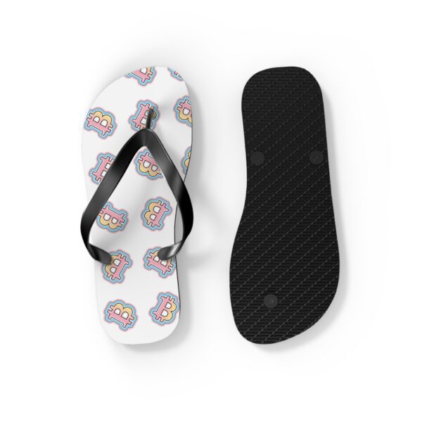 Swaggy Bitcoin Flip Flops - Image 2