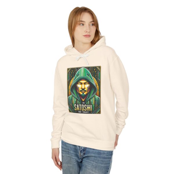 Bitcoin Satoshi Hoody 2 Unisex Lightweight Hooded Sweatshirt - Image 7