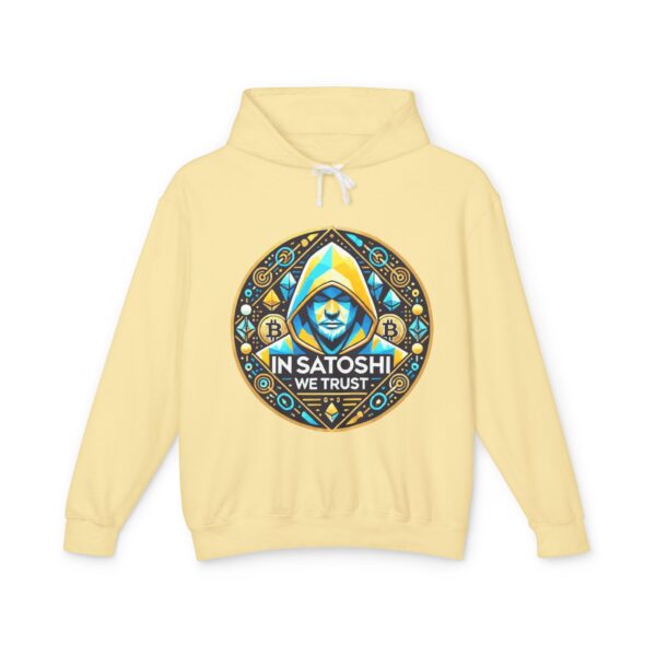 Satoshi Bitcoin Hoody 1 Unisex Lightweight Hooded Sweatshirt
