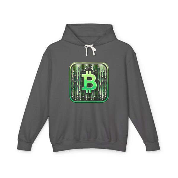 Bitcoin Matrix Hoody 1 Unisex Lightweight Hooded Sweatshirt - Image 25