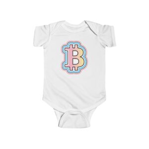 Bitcoin Onesie Infant Fine Jersey Bodysuit
