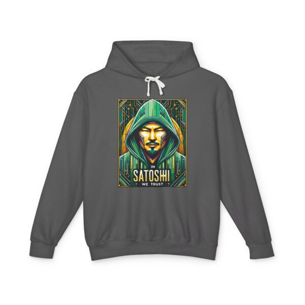 Bitcoin Satoshi Hoody 2 Unisex Lightweight Hooded Sweatshirt