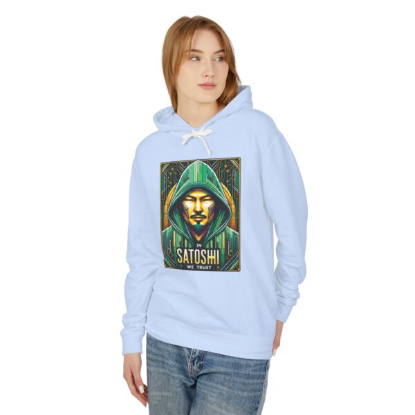 Bitcoin Satoshi Hoody 2 Unisex Lightweight Hooded Sweatshirt - Image 15
