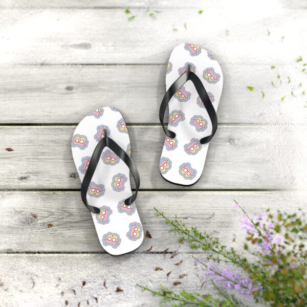 Swaggy Bitcoin Flip Flops - Image 4