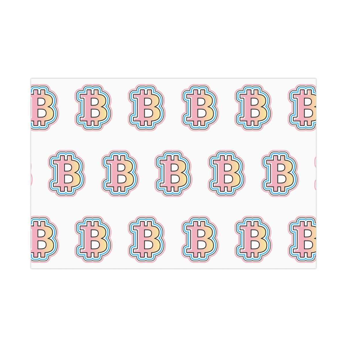 Swaggy Bitcoin Wrapping Paper - Image 2