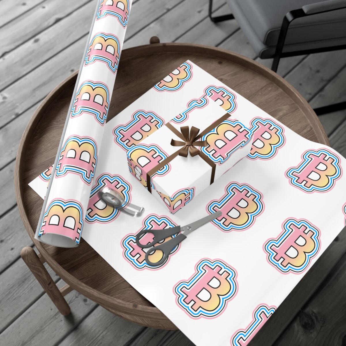 Swaggy Bitcoin Wrapping Paper - Image 15