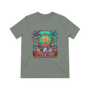 Bitcoin Hawaii Unisex Full-Color 4