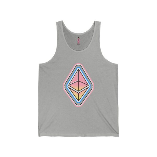 Unisex Jersey Swaggy Ethereum Tank Top - Choose Your Color - Image 15
