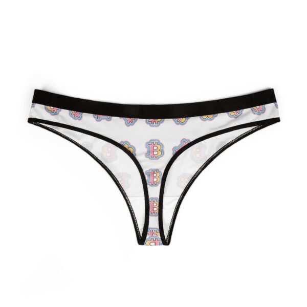 Women's Swaggy Bitcoin Thongs - Image 2
