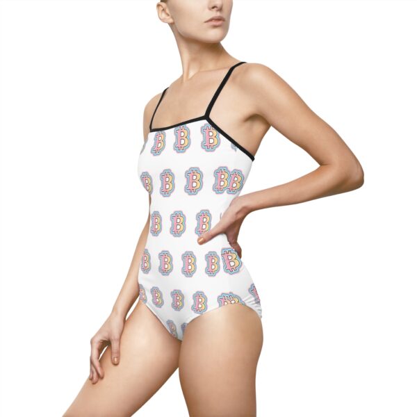 Classic Women's One-Piece Swaggy Bitcoin Swimsuit - Image 4
