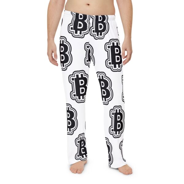 Black & White Swaggy Bitcoin Pajama Pants