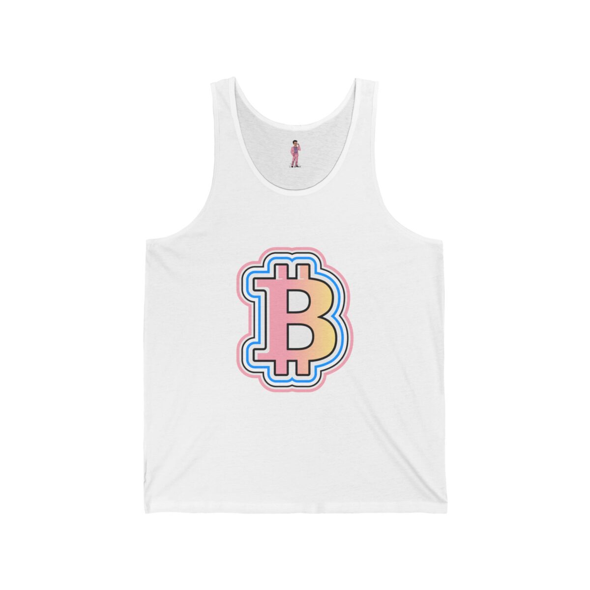 Unisex Jersey Swaggy Bitcoin Tank Top - Choose Your Color