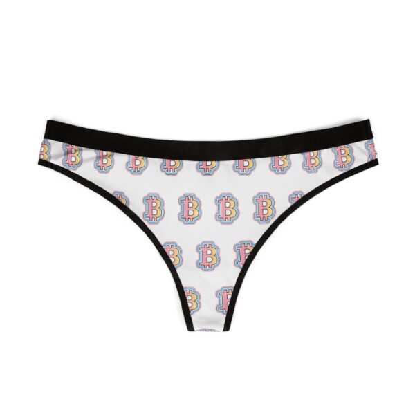 Women's Swaggy Bitcoin Thongs