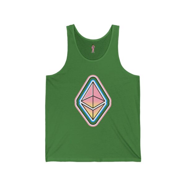 Unisex Jersey Swaggy Ethereum Tank Top - Choose Your Color - Image 9