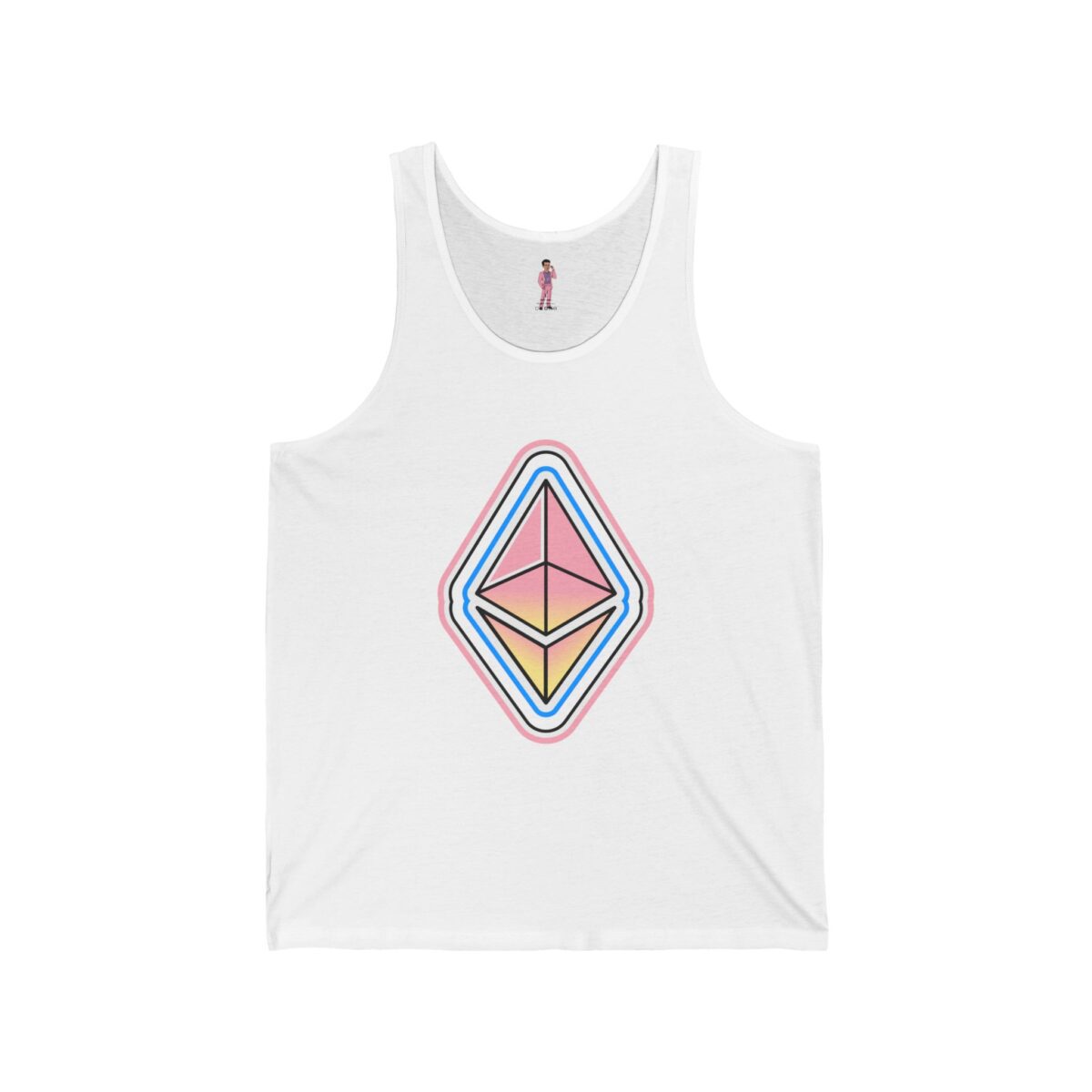 Unisex Jersey Swaggy Ethereum Tank Top - Choose Your Color