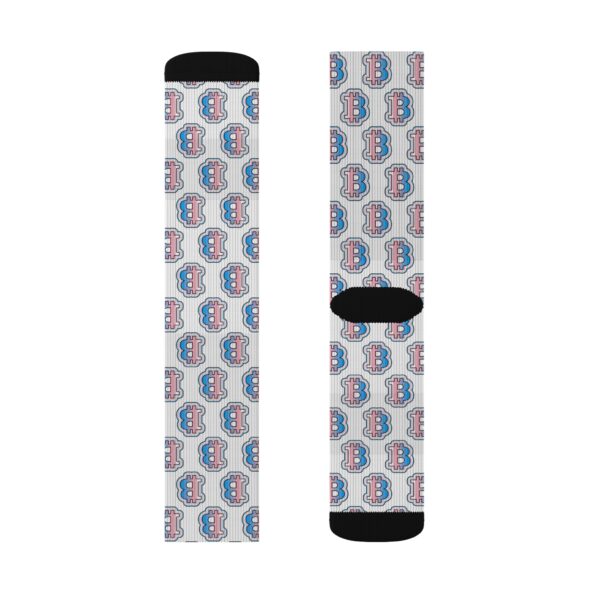 Colorful Swaggy Bitcoin Socks - Image 8