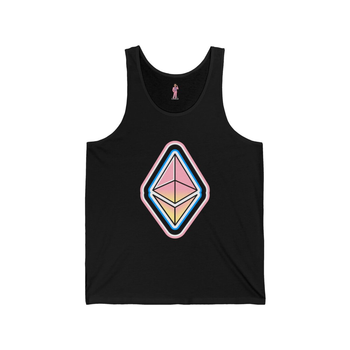 Unisex Jersey Swaggy Ethereum Tank Top - Choose Your Color - Image 3